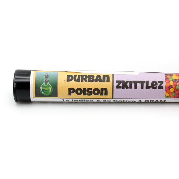 durbanpoison skittlez preroll 1